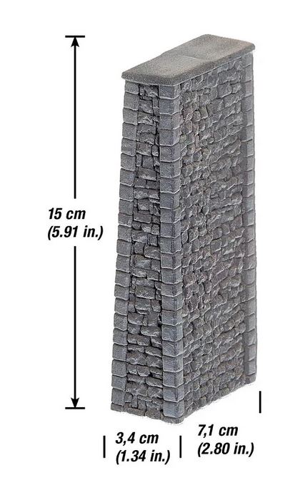 H0-Brückenpfeiler
