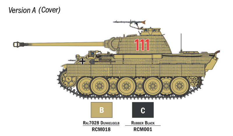 1:56 Sd.Kfz.171 Panther Ausführung A