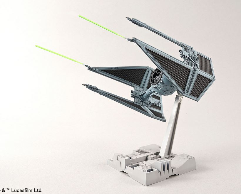 1:72-BANDAI TIE Interceptor, Star Wars