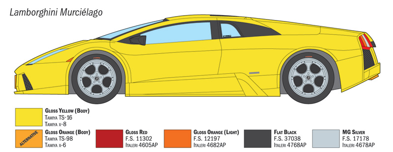 1:24 Lamborghini Murciélago