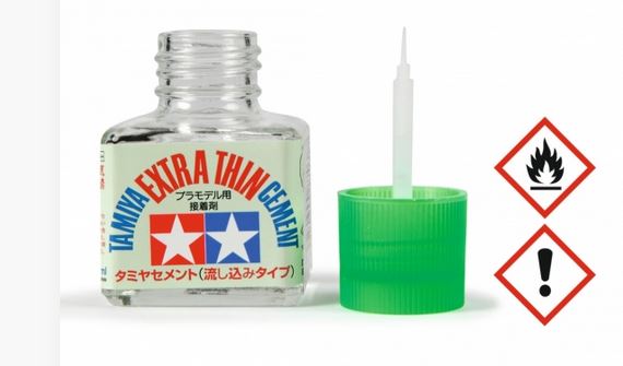 Plastikkleber 40ml, extradünn