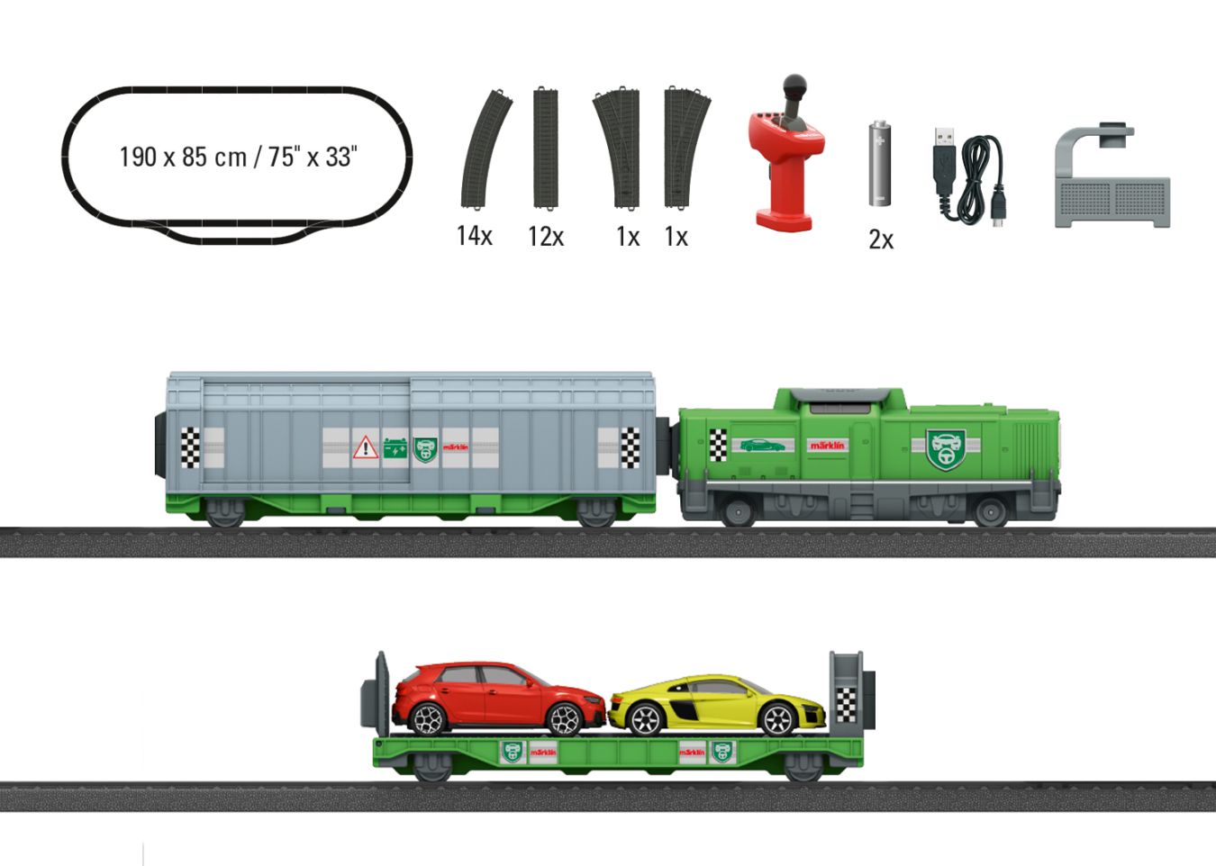 my world - Startpackung, Autotransport