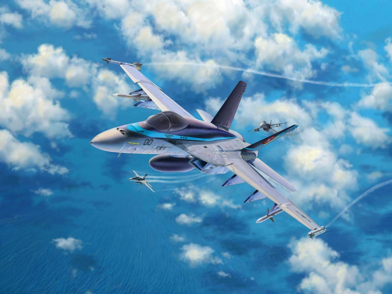 1:48-F/A-18E Super Hornet, Top Gun
