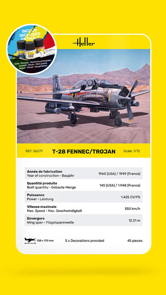 STARTER KIT T-28 FENNEC / TROJAN