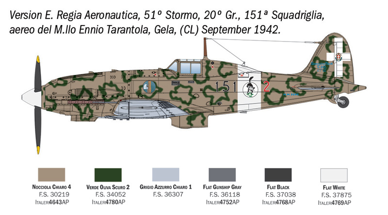 1:48 Macchi MC.202 Folgore