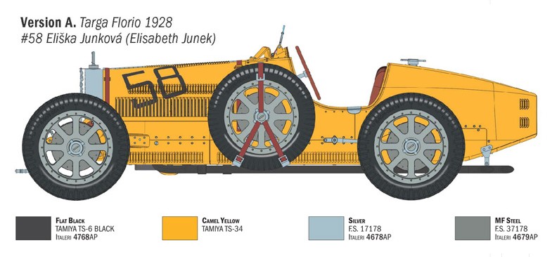 1:12 Bugatti Type 35B - Targa Florio 28