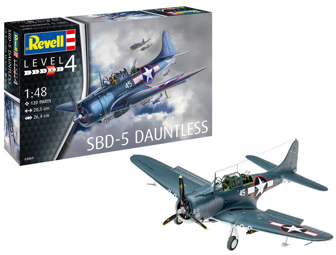 1:48-SBD-5 Dauntless Navyfighter