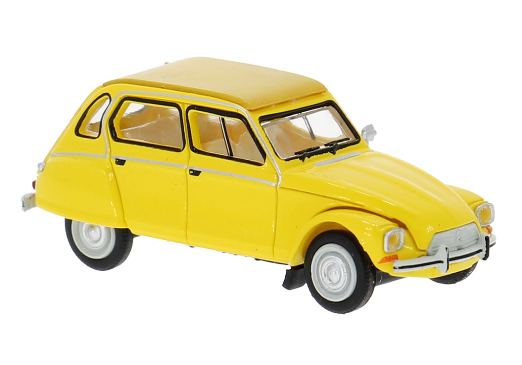 Citroen Dyane, gelb, 1976