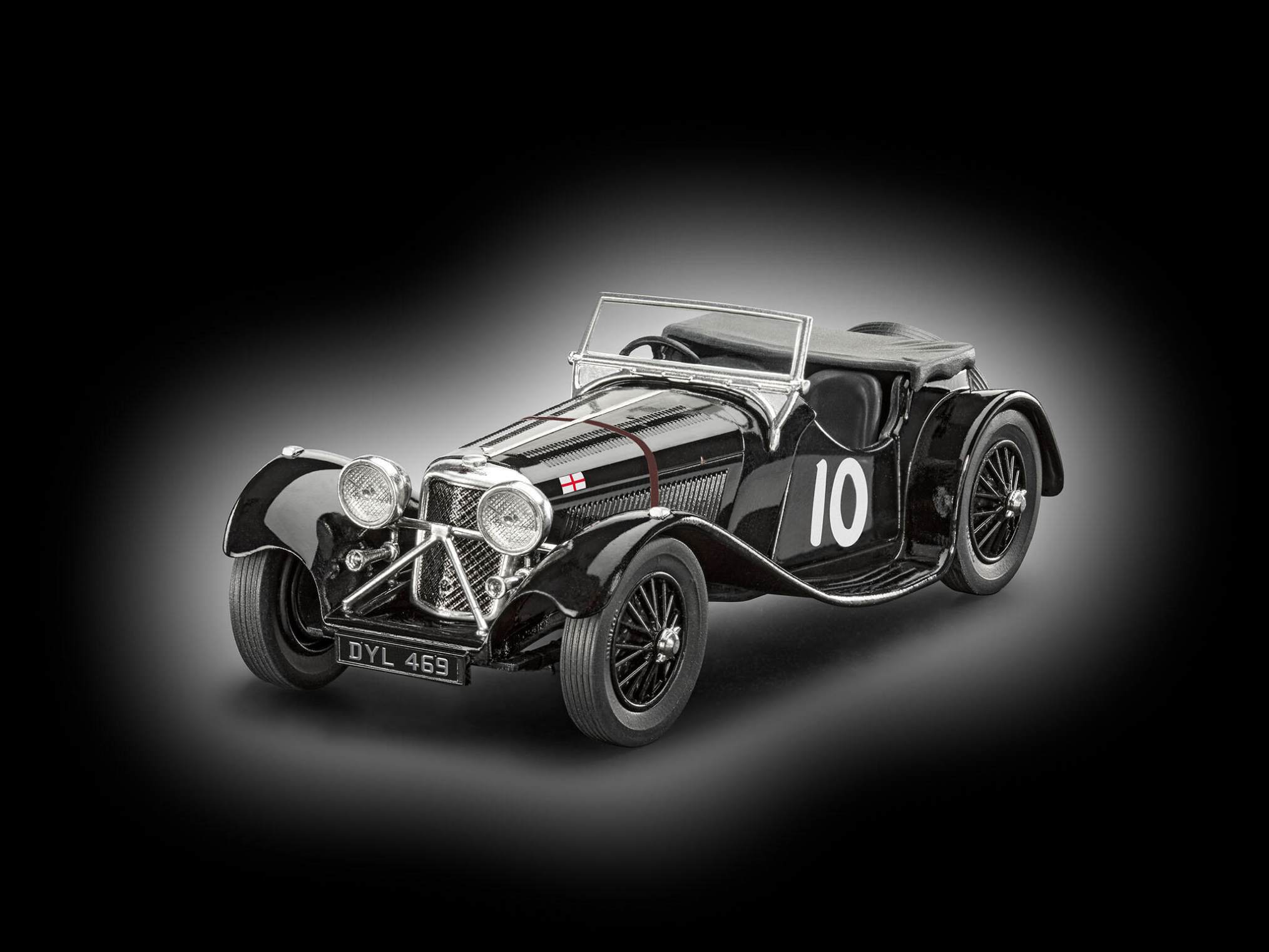 1:32-Starter Kit Jaguar SS 100
