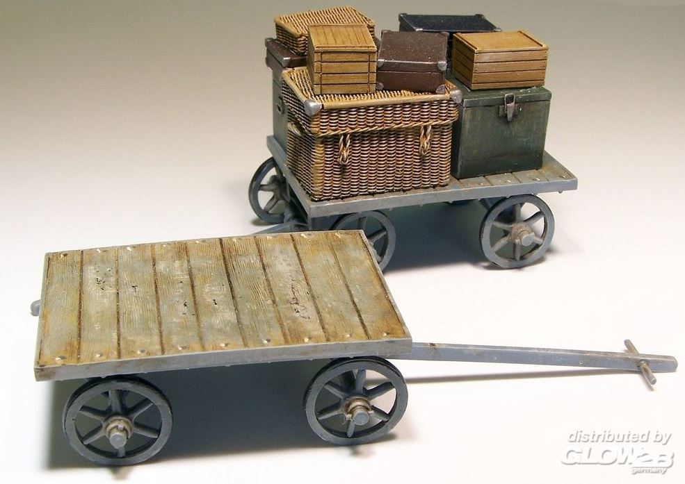 1:35-Railway car on baggages
