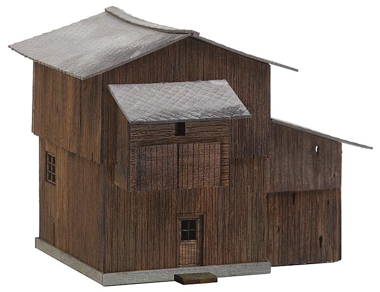 H0-Beholzungsschuppen Murtal (Lasercut)