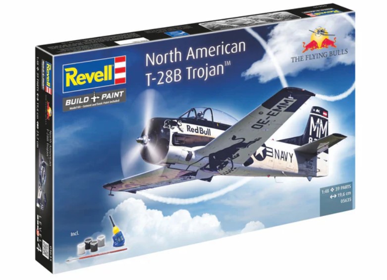 1:48-Geschenkset Flying Bulls T-28