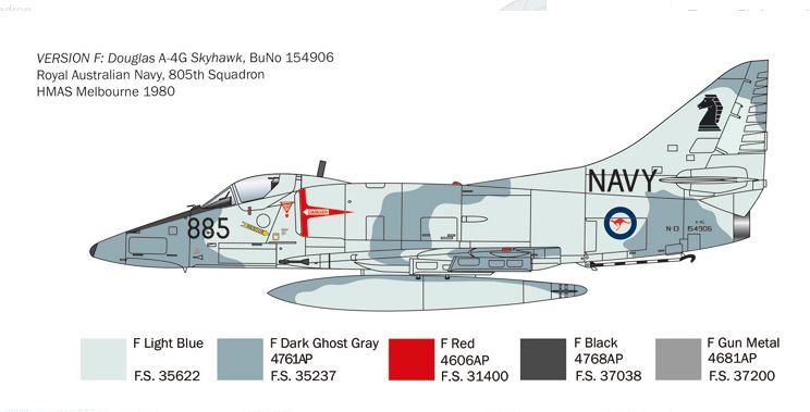 1:48 A-4E/F/G Skyhawk