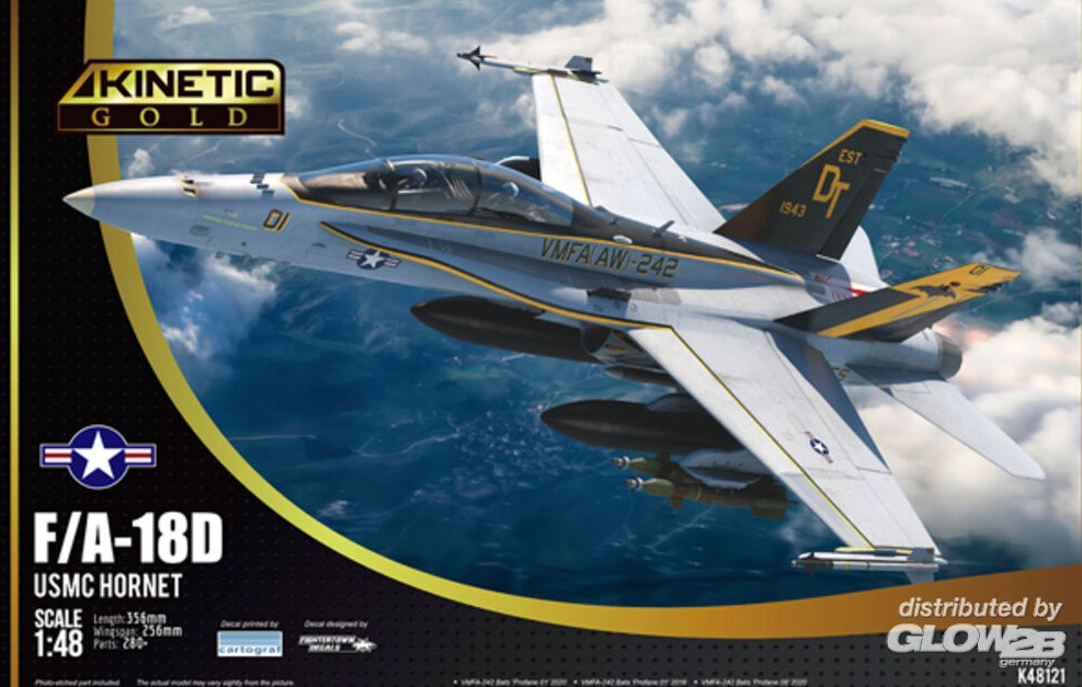 1:48-F/A-18D USMC VFMA-225 w/MF