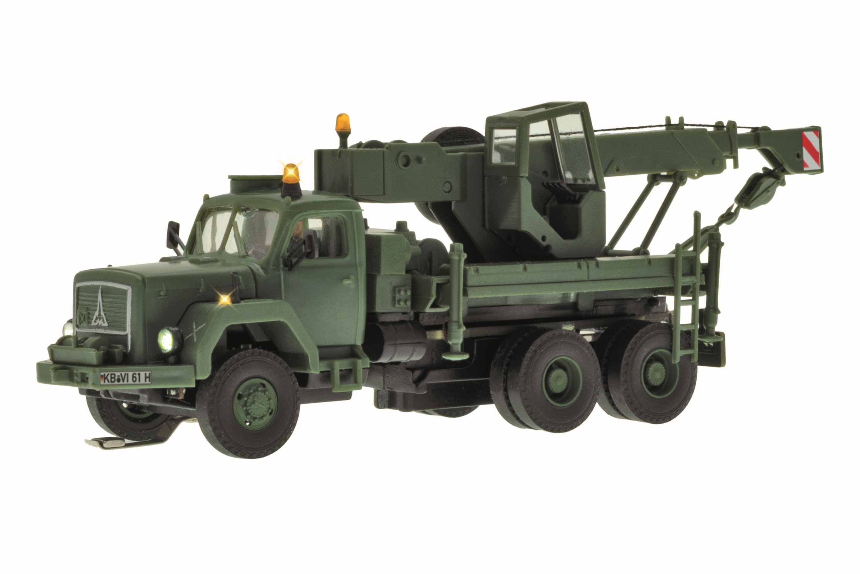 H0-MAGIRUS DEUTZ 3-achsig Bergekran