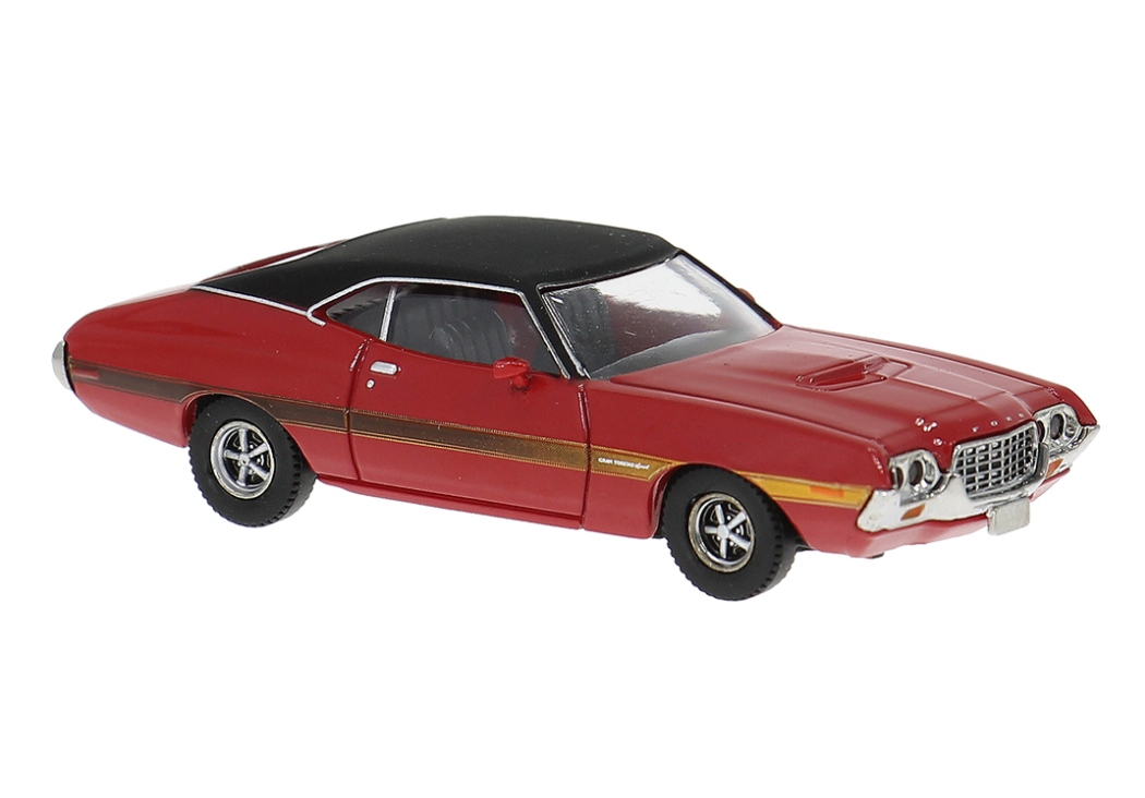 Ford Gran Torino Sport, rot/schwarz 1969