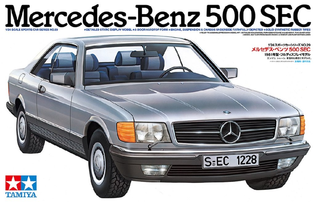 1:24 M-B 500 SEC