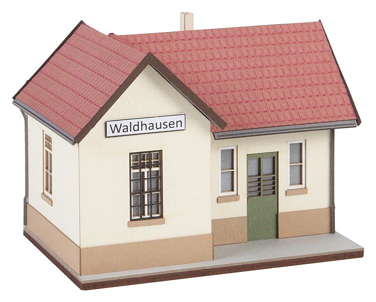 H0-Haltepunkt Waldhausen, Lasercut