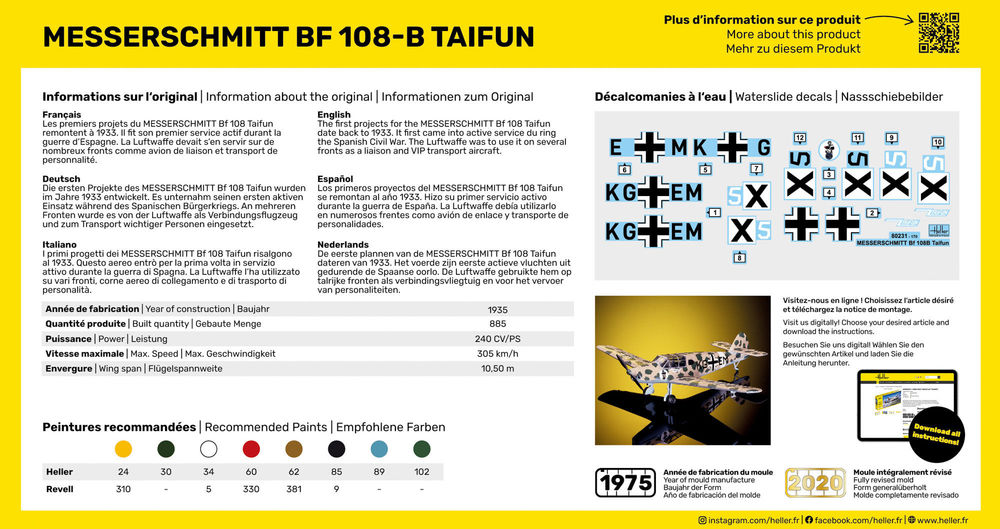 STARTER KIT Messerschmitt Bf Taifun