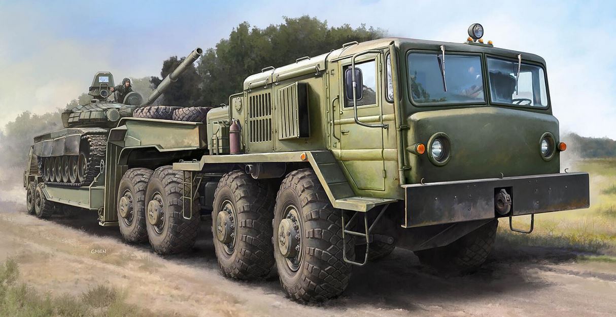 1/72 MAZ 537G mit MAZ/ChMZAP 5247