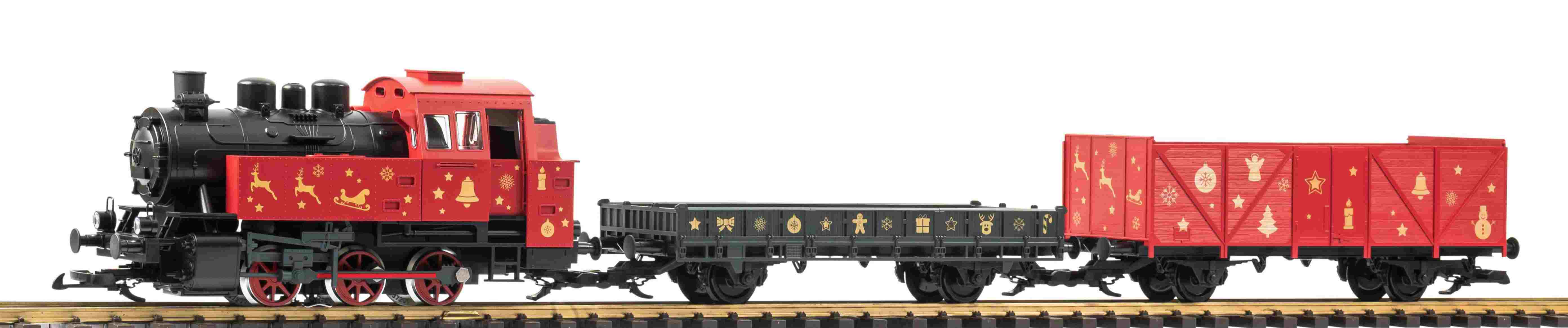 Weihnachtszug Set Güterzug BR 80+2 Wagen