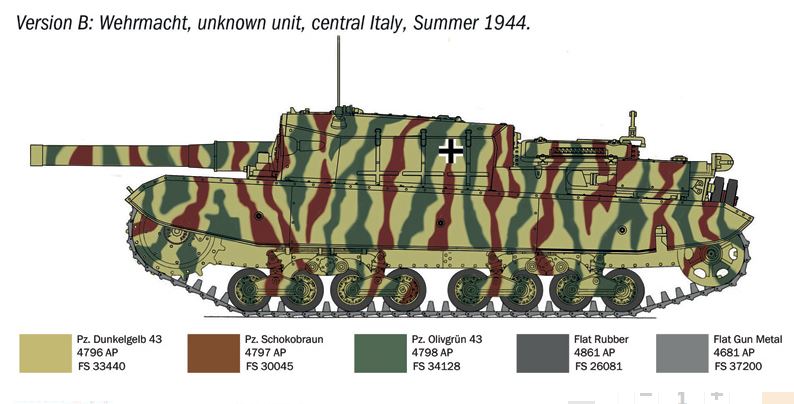 1:35 Semovente M43 da 105/25