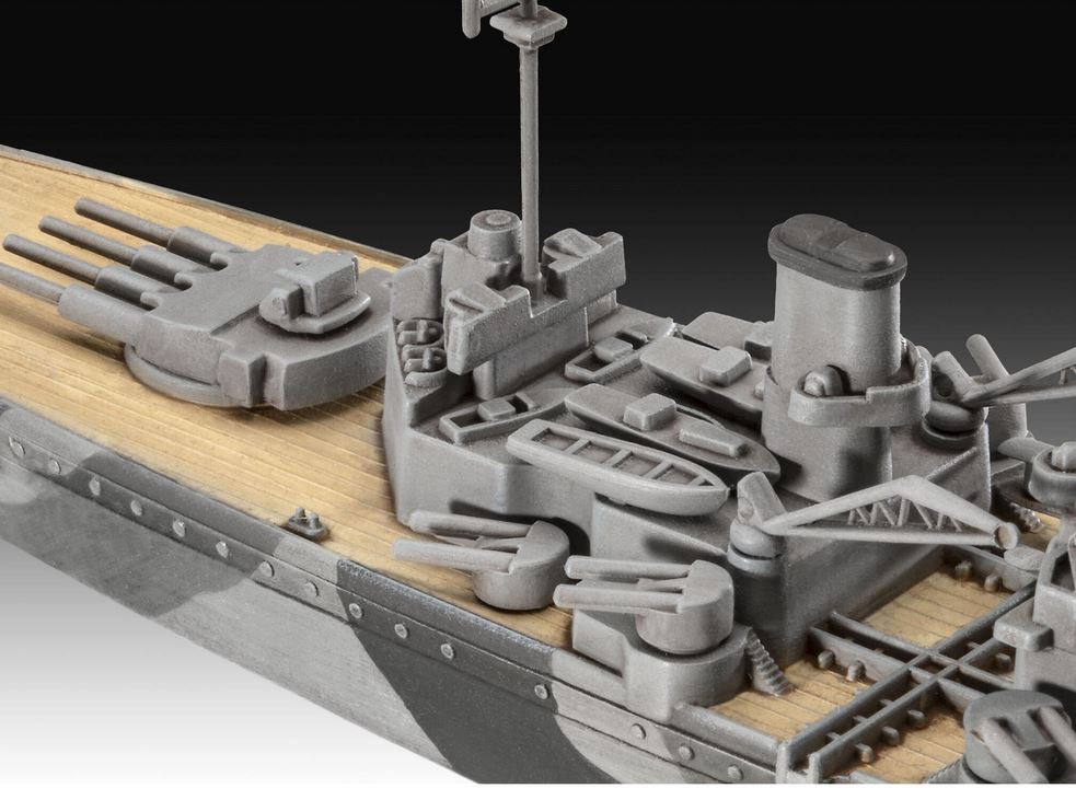 1:1200-Battleship HMS Duke of York