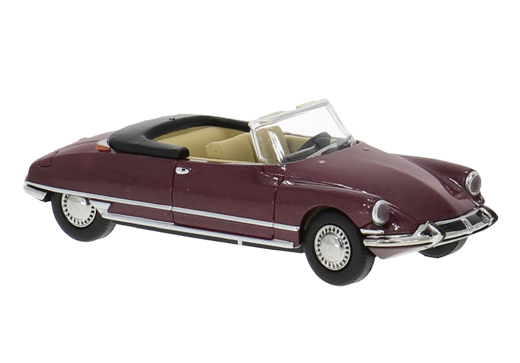 Citroen DS 19 Cabriolet, dunkelrot, 1963
