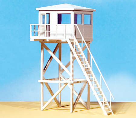 Turm Badeaufsicht. Bausatz
