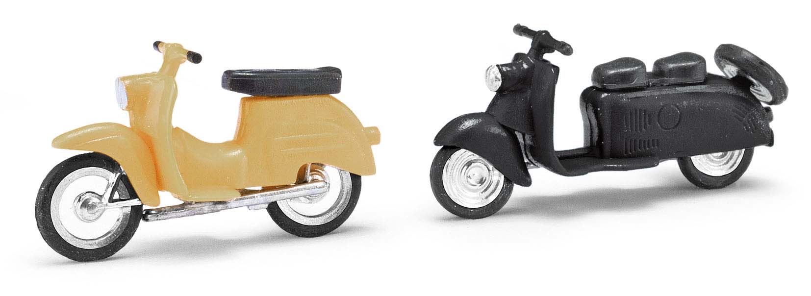 H0-Roller beige, Schwalbe schwarz