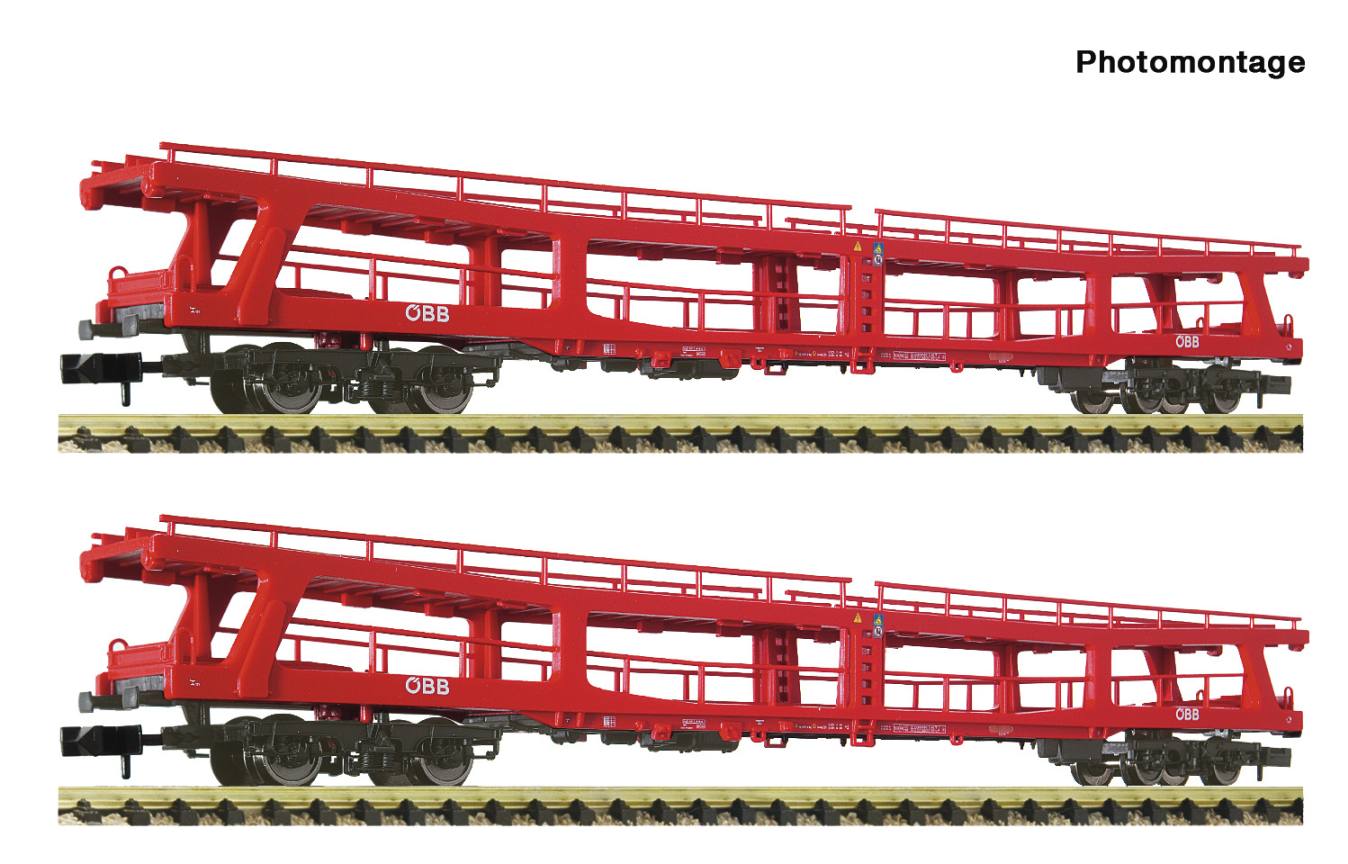 2er Set Autotransportwagen DDm ÖBB