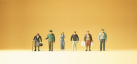 Passanten, Polizist