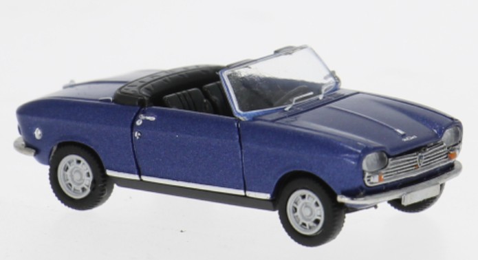 Peugeot 204 Cabriolet, dunkelblau, 1967