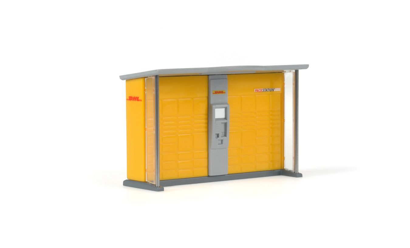 1:87-Packstation eckig, Deutsche Post
