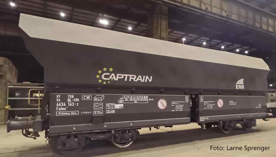 N-Schüttgutwagen Falns Captrain, Ep.VI