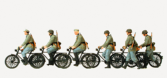 HO Radfahrtrupp DR, 6 Figuren