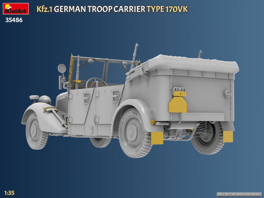 Kfz.1 German Troop Carrier Type 170VK