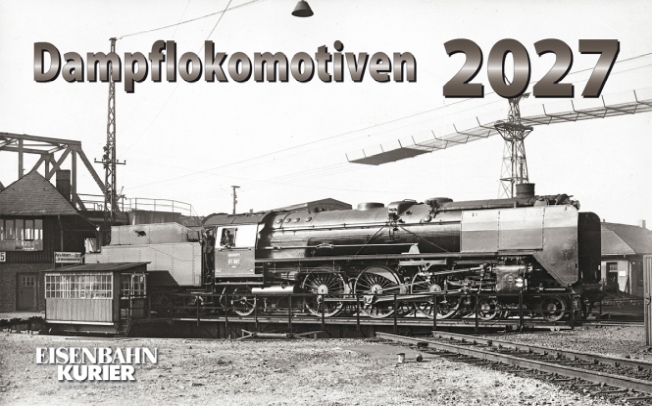 Dampflokomotiven - Kalender 2027