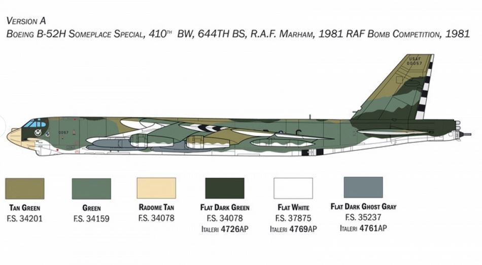 1:72 Boeing B-52H Stratofortress