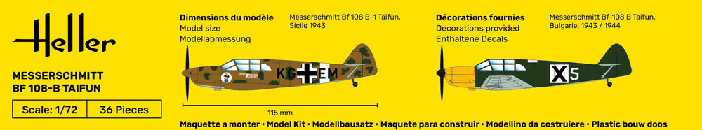 STARTER KIT Messerschmitt Bf Taifun