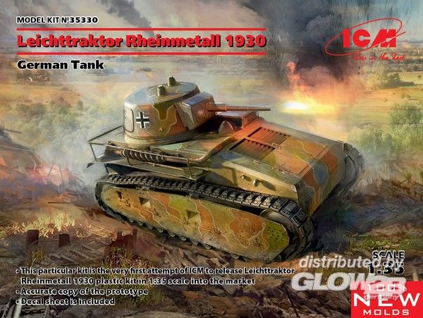 1:35-Leichttraktor Rheinmetall 1930