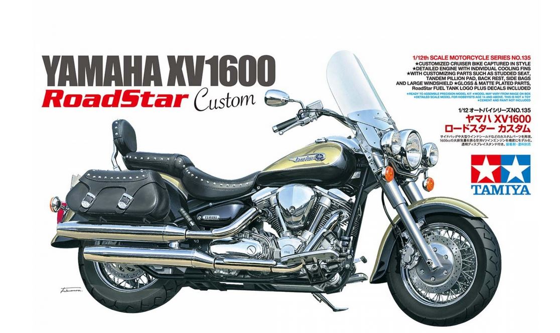 1:12 Yamaha XV1600 Roadstar Custom