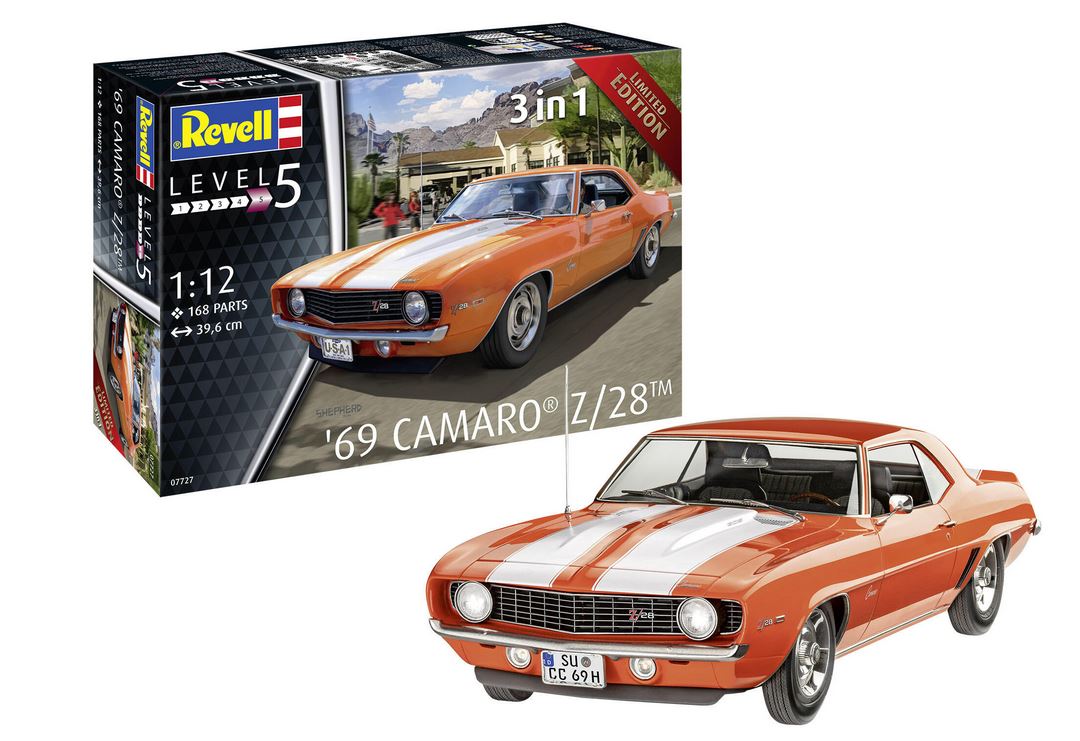 1:12-69 Chevy Camaro