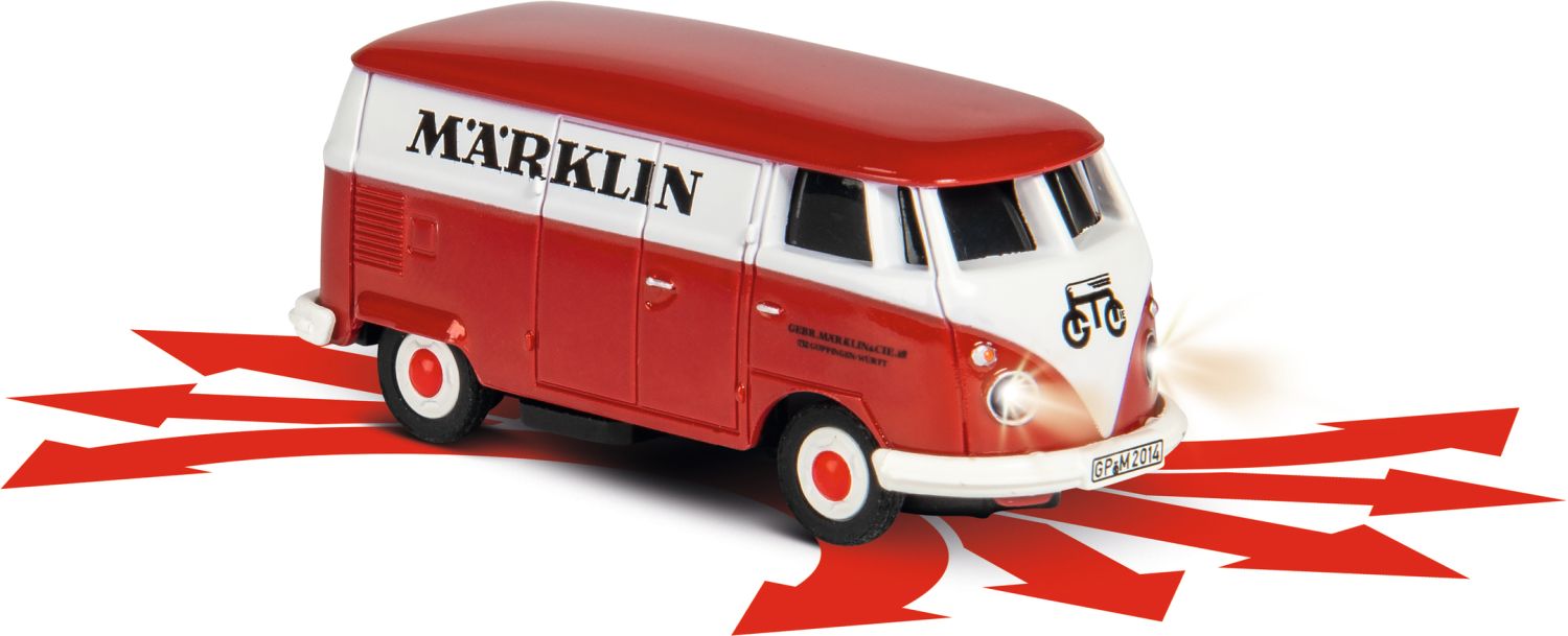 1:87-VW T1 Kastenwagen, 2,4Gh RC-Funk