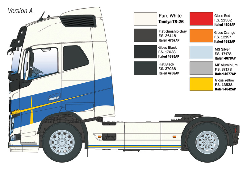 1:24 Volvo FH16 Medium Roof