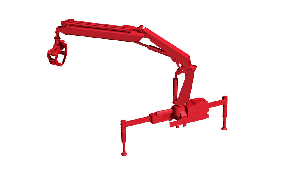 Hiab X-HIPRO 232 E-3 mit Greifer