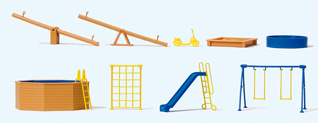 Spielgeräte für Spielplatz und Garten