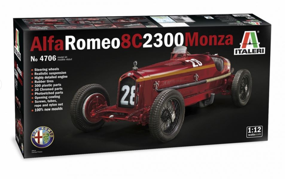 1:12 Alfa Romeo 8C 2300 Monza Nuvolari