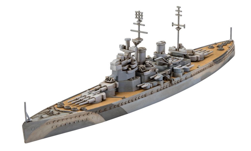 1:1200-First Diorama Set - Bismarck