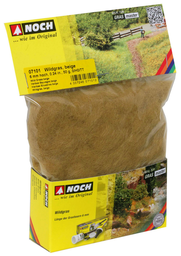 Wildgras, beige, 6 mm, 50 g Beutel